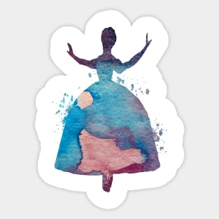 Ballerina Sticker